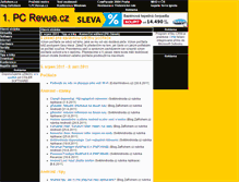 Tablet Screenshot of 1pcrevue.cz